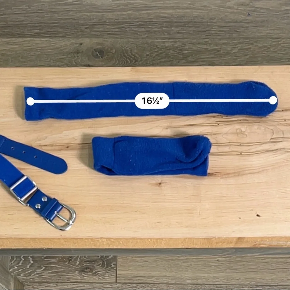 DSG | Kids Baseball Socks & Adjustable Belt | Blue